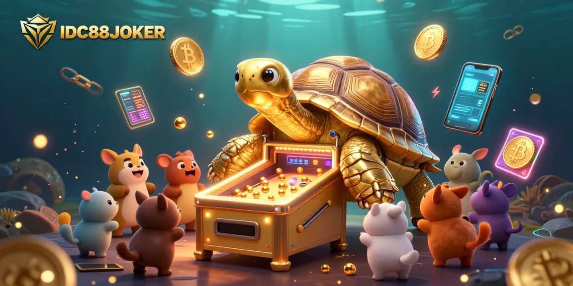Engage in thrilling gameplay with IDC88JOKER's exciting casino adventures, showcasing a vibrant 3D scene.