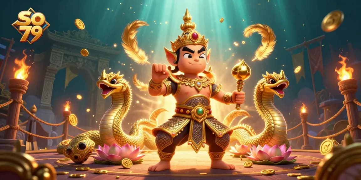 Engage in thrilling gambling action with so 79 as the centerpiece of this vibrant illustration, featuring dynamic casino elements.