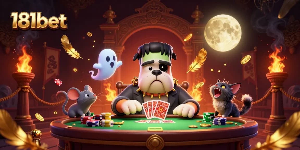 Engage in thrilling gameplay at 181bet with unique characters and an immersive casino atmosphere.