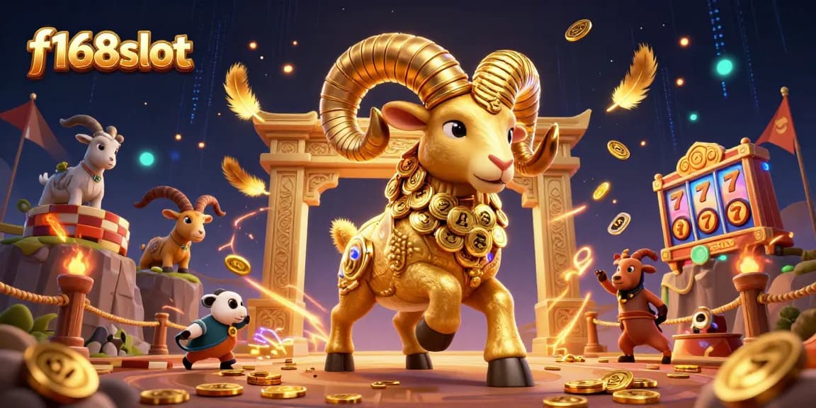 Engage in exhilarating gameplay at f168slot featuring iconic golden elements and dynamic casino scenes.
