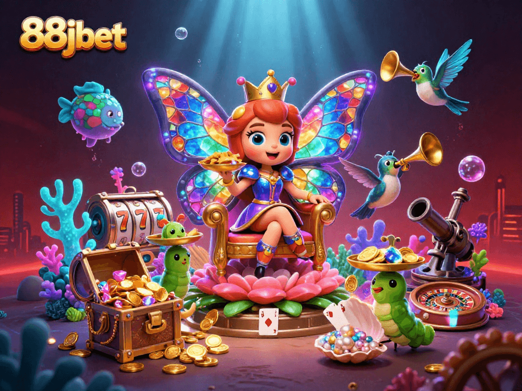 Experience thrilling gameplay at 88jbet with vibrant characters and exciting gaming elements.