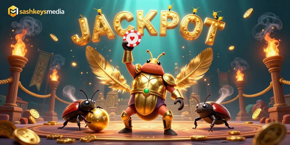 Experience thrilling casino action with sashkeysmedia as our heroes claim their jackpot victory.