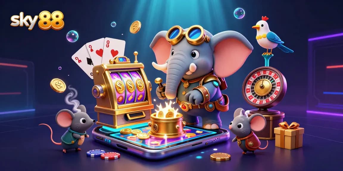 Spin and win big at sky 88 with immersive 3D casino games and fun slots!