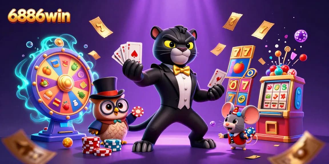 Engage in thrilling gameplay with 6886win as you spin elegant slot reels and win jackpots.