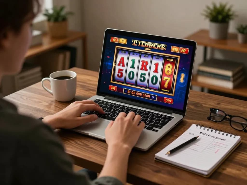 Play exciting slot games at home with LGODEWA, showcasing a dynamic online gaming environment.