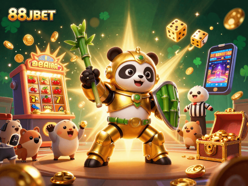 Experience thrilling gameplay at 88JBET with an exciting scene of a dynamic casino adventure.