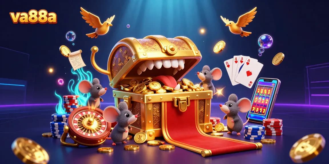 Experience engaging gameplay at va88a with 3D adventures featuring lively casino elements and treasures.