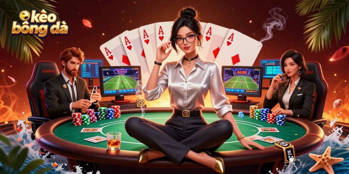 Experience the excitement of kèo bóng đá with immersive sports betting action in an energetic scene.