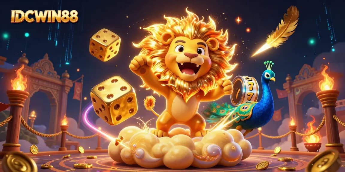 Engage with IDCWIN88's thrilling slot adventures in an electrifying casino landscape.