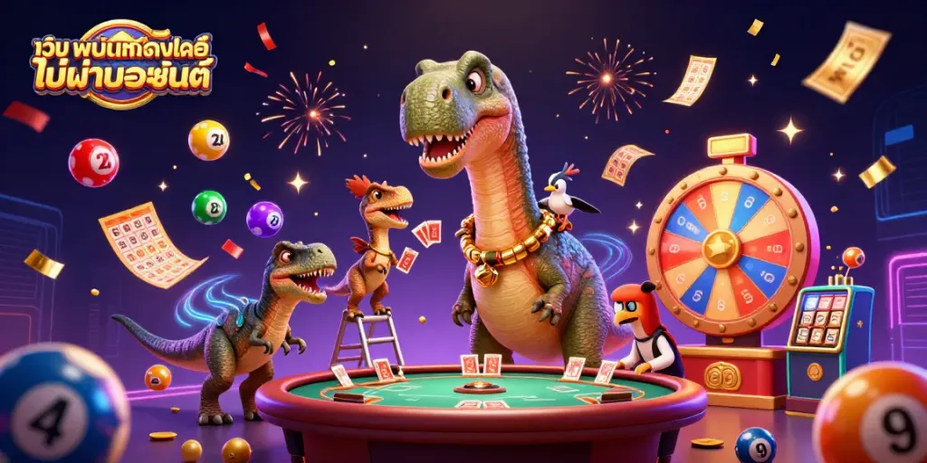 เล่นพนันออนไลน์ ไม่ผ่านเอเย่นต์ กับภาพ 3D สุดสนุกในคาสิโนที่มีบรรยากาศดี