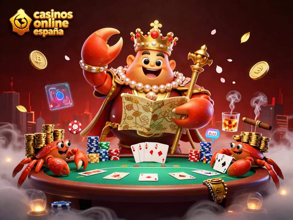 Crea emoción jugando en los mejores casinos online España con esta dinámica ilustración llena de acción.