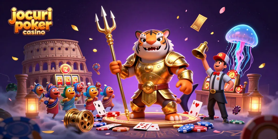 Îmbunătățește-ți abilitățile la jocuri poker casino cu un peisaj 3D plin de acțiune.