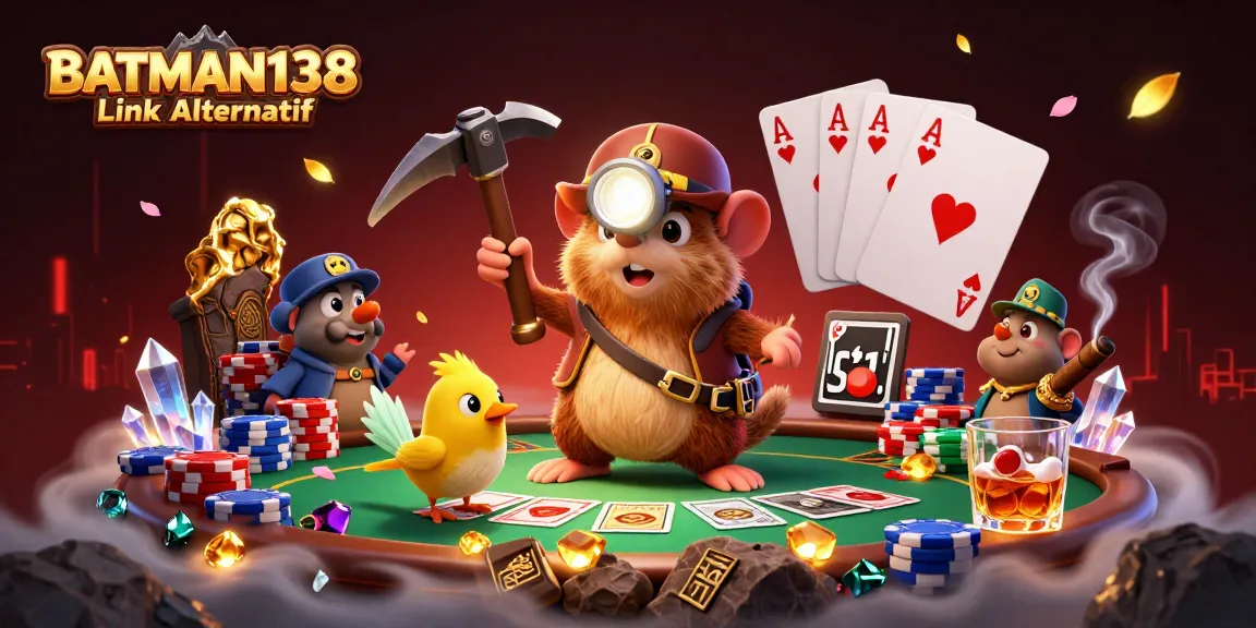 Engage with the exciting world of BATMAN138 Link Alternatif through a thrilling casino adventure.
