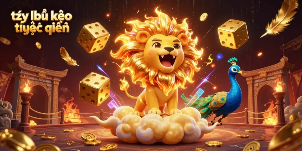 Betting odds analysis represented artistically as tỷ lệ kèo trực tuyến in a vibrant casino scene.