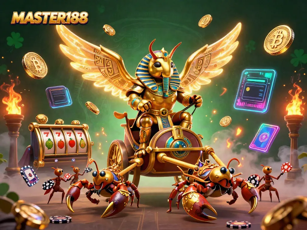 Play exciting games at MASTER188 with vibrant casino elements and rich visuals.