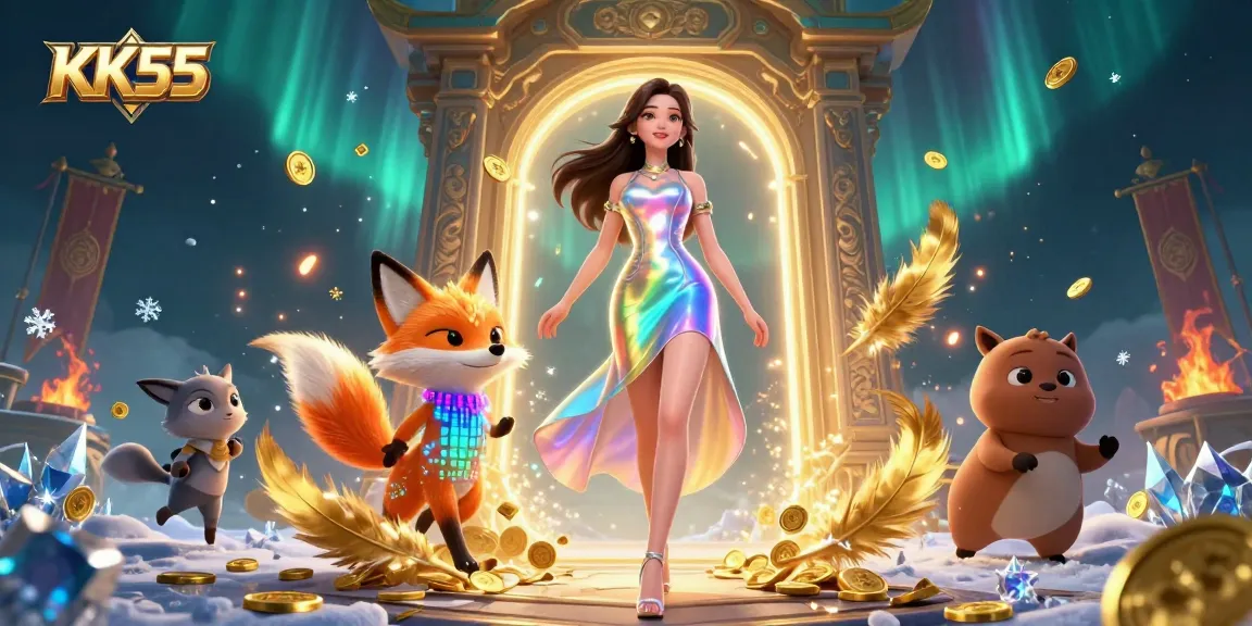 Engage in thrilling gameplay at KK55 with vibrant casino elements and stunning visuals.