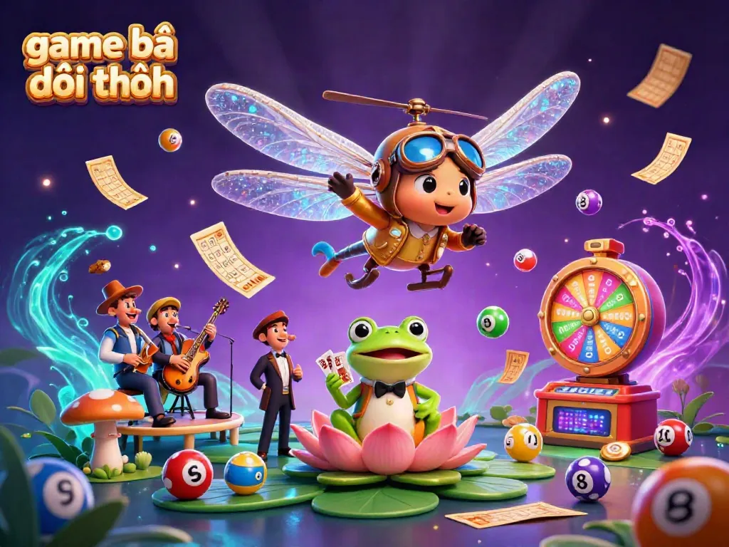 Experience thrilling gameplay with game bài đổi thưởng amid colorful dynamic scenes and vibrant casino elements.