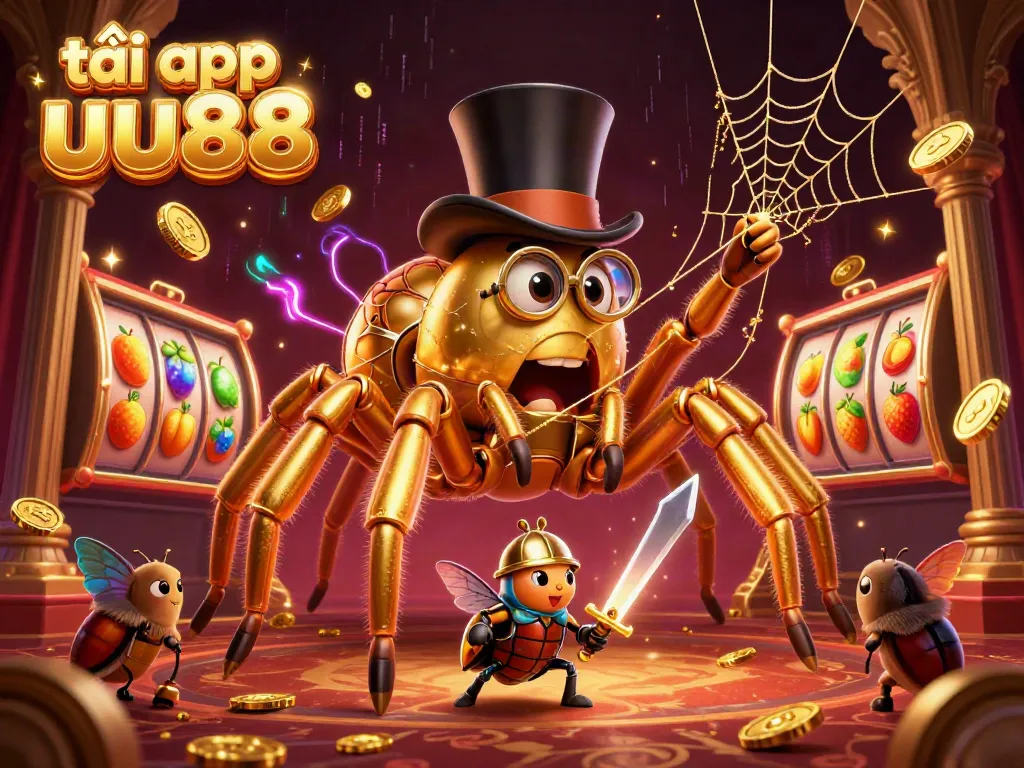 Engage in the thrill of gambling with tải app uu88 showcased in this vivid casino scene.