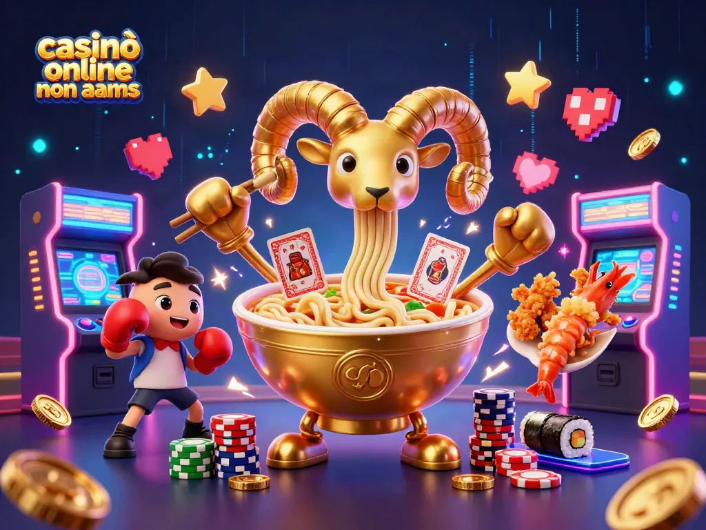 Gioca nei casinò online non AAMS con i personaggi di un'illustrazione 3D vibrante e vivace.