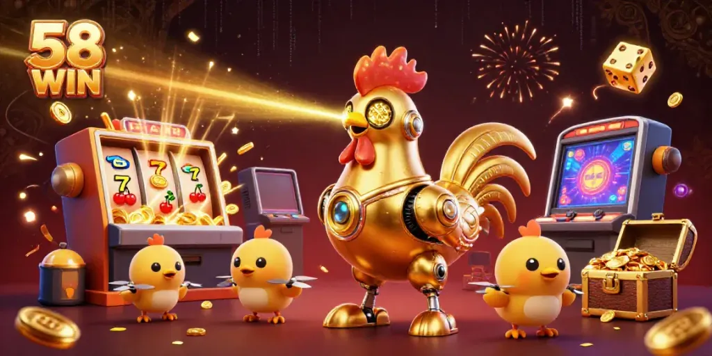 Engage with thrilling slot adventures at 58 WIN featuring dynamic characters and exciting gaming elements.