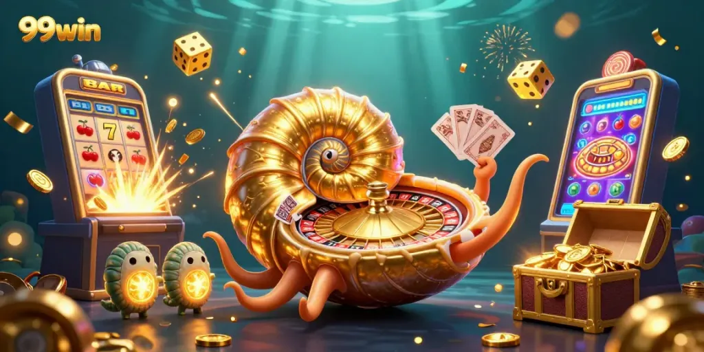 Experience thrilling gameplay at 99win with dazzling jackpots and vibrant casino elements.