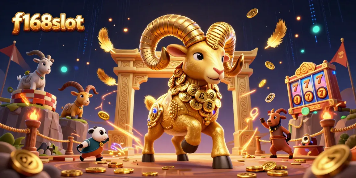 Engage in exhilarating gameplay at f168slot featuring iconic golden elements and dynamic casino scenes.