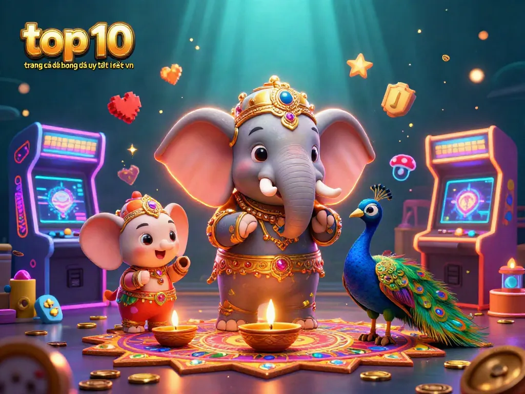 Top 10 trang cá độ bóng đá uy tín nhất VN với cảnh casino sống động và đầy màu sắc.