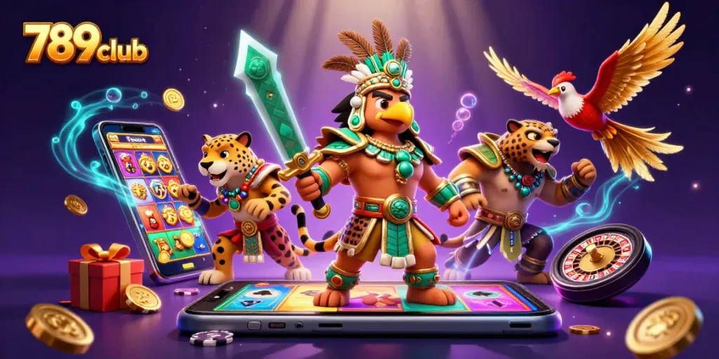 Experience thrilling slots with 789club's vibrant games illuminating your gaming journey.