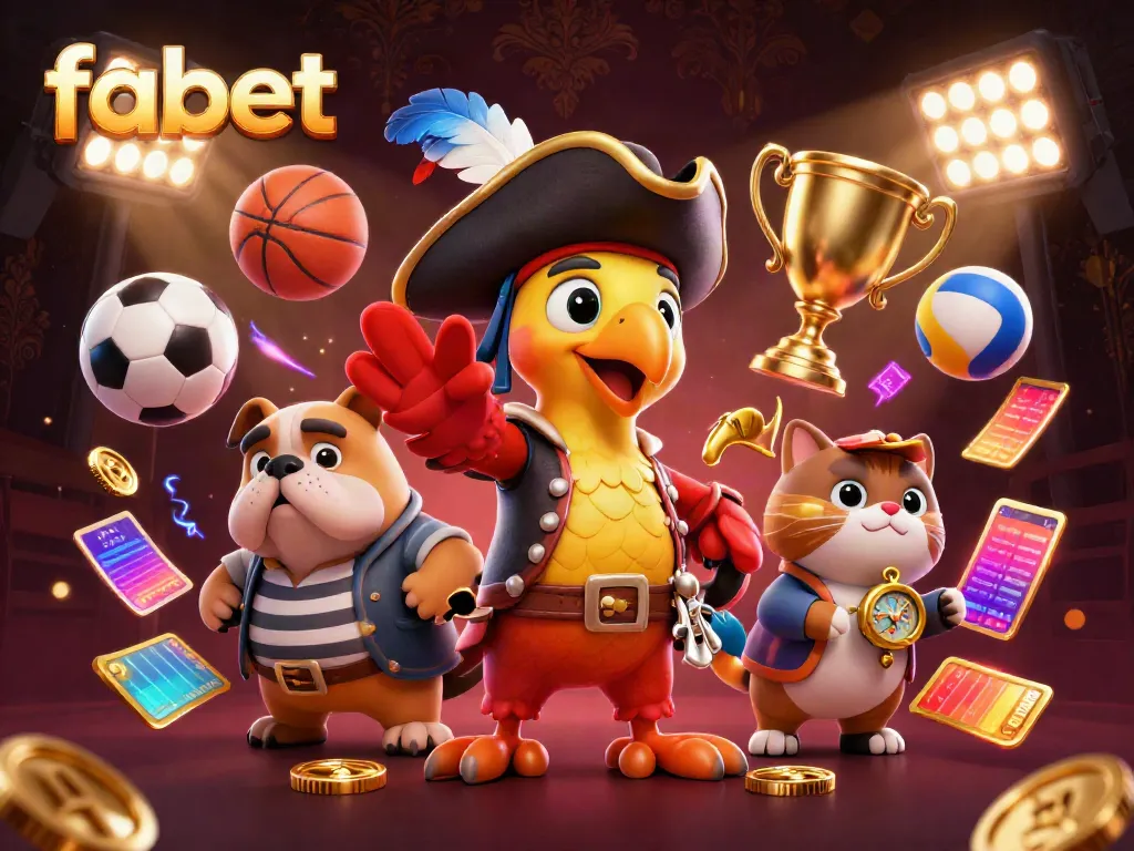 Win big with fabet's dynamic sports betting scene showcasing thrilling action and excitement.