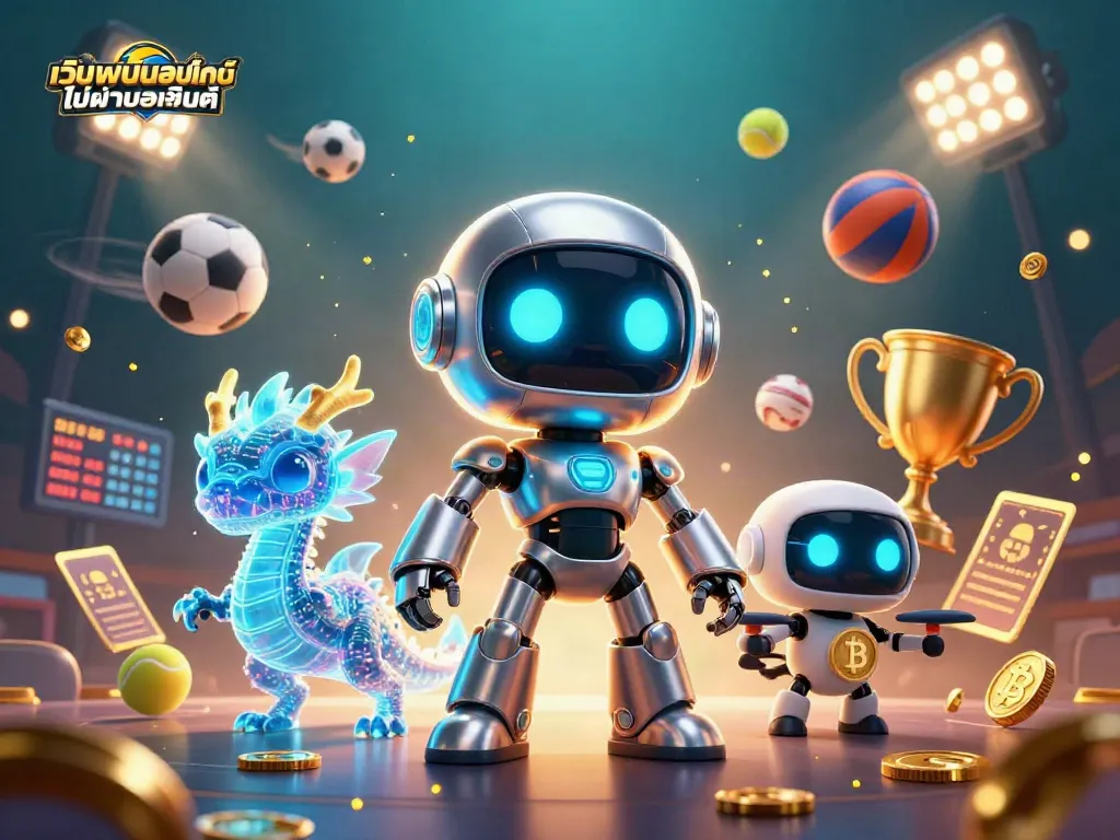 เข้าร่วมสนุกกับเว็บพนันออนไลน์ ไม่ผ่านเอเย่นต์ ผ่านโบนัสและเกมกีฬาในภาพ 3D ที่น่าตื่นเต้น