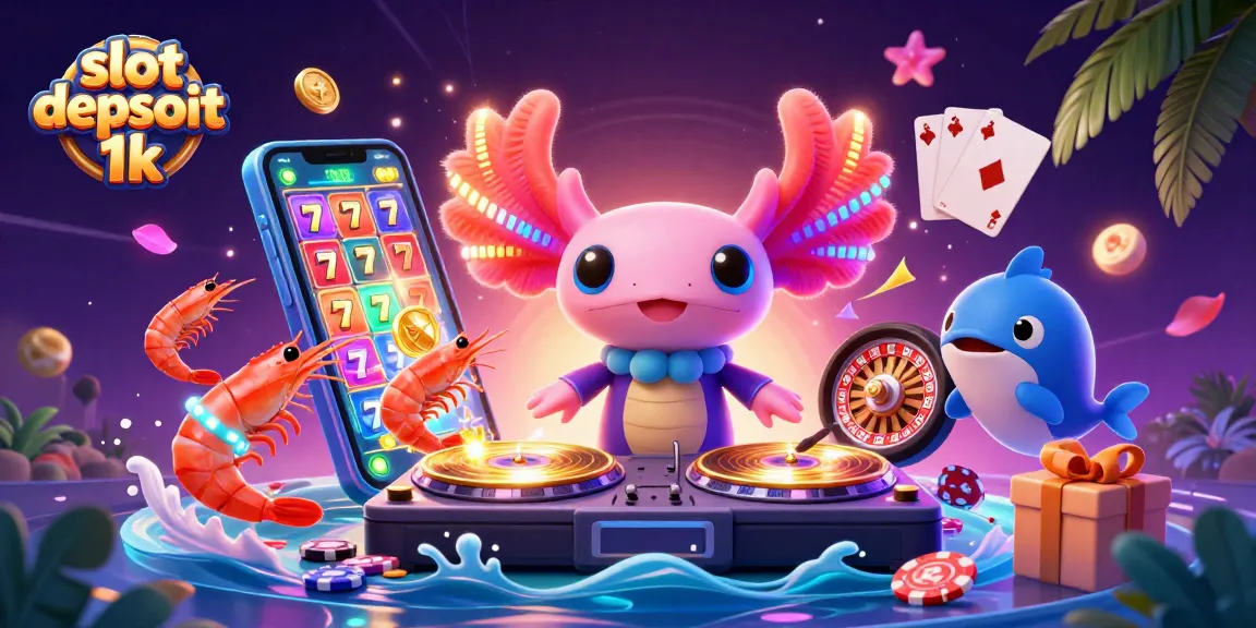 Engage in thrilling slot depsoit 1k gameplay with vibrant 3D characters and dynamic casino elements.
