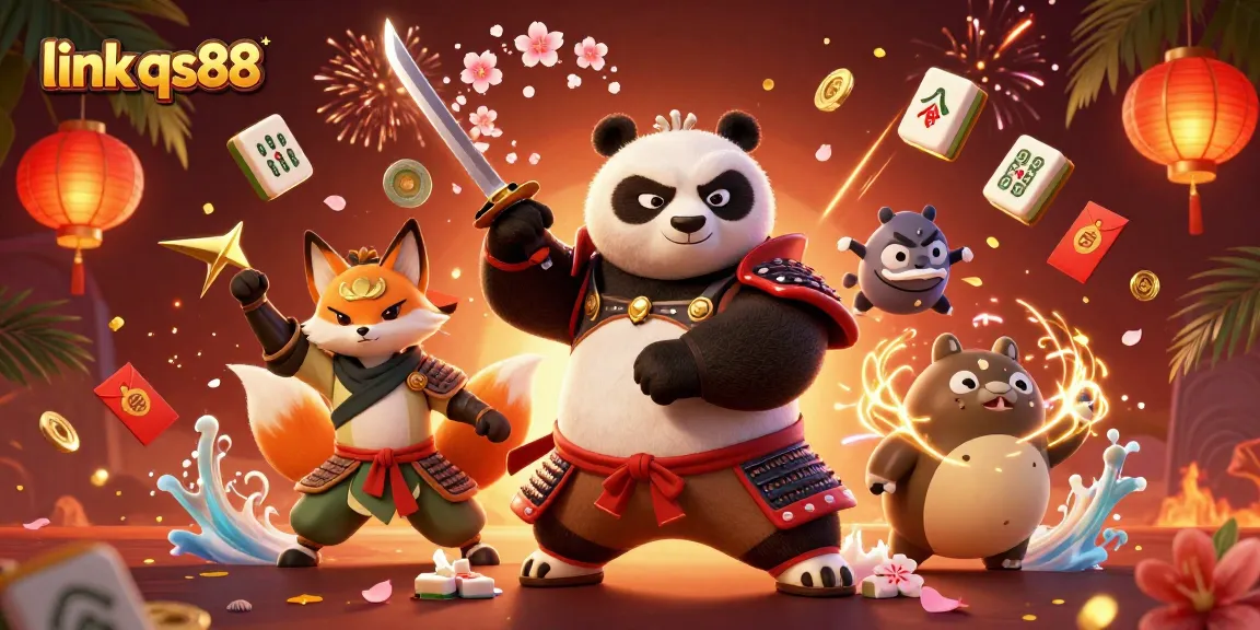 Experience thrilling gameplay with link qs88, highlighted by magical characters and vibrant casino elements.