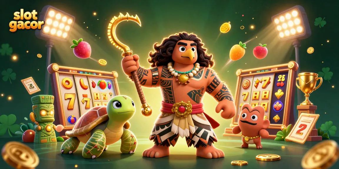 Experience exciting slot gacor action with vibrant characters and dynamic gaming elements.