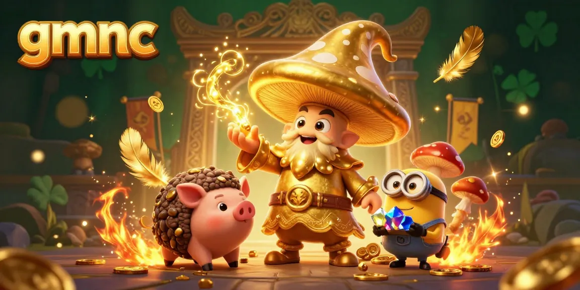 Engage with gmnc's protective platform against online gambling risks through an enchanting wizard-themed illustration.