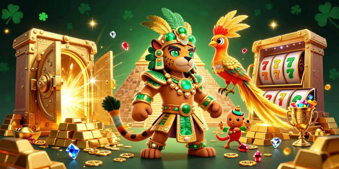 Spin and win at situs slot gacor with dynamic 3D casino treasures and vivid elements.