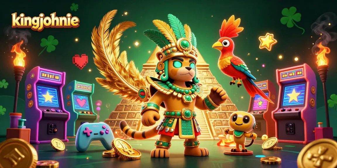 Experience thrilling gaming at kingjohnnie with vibrant characters and dynamic casino elements.