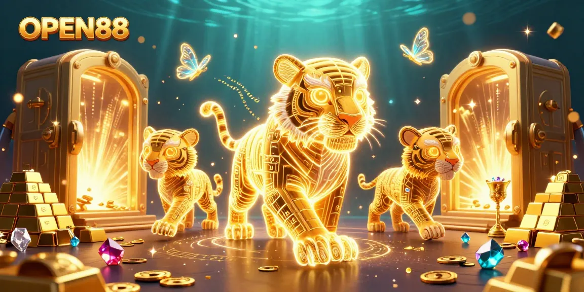 Experience thrilling gameplay at OPEN88 with vibrant casino visuals and dynamic gaming elements.